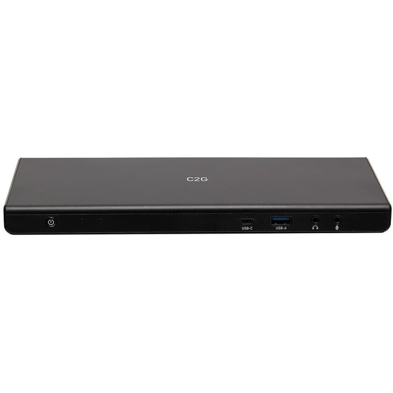 C2G USB C Triple Monitor Docking Station, HDMI, DisplayPort, Ethernet, USB - 85W Power Delivery - TAA Compliant - Thumbnail 2