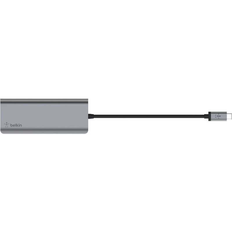 Belkin USB-C 6-in-1 Multiport Adapter, Laptop Docking Station, 4k HDMI, 100W Power Delivery - Thumbnail 3