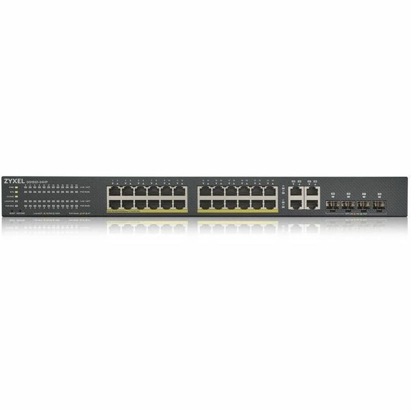 ZYXEL 24-port GbE Smart Managed PoE Switch - Thumbnail 2