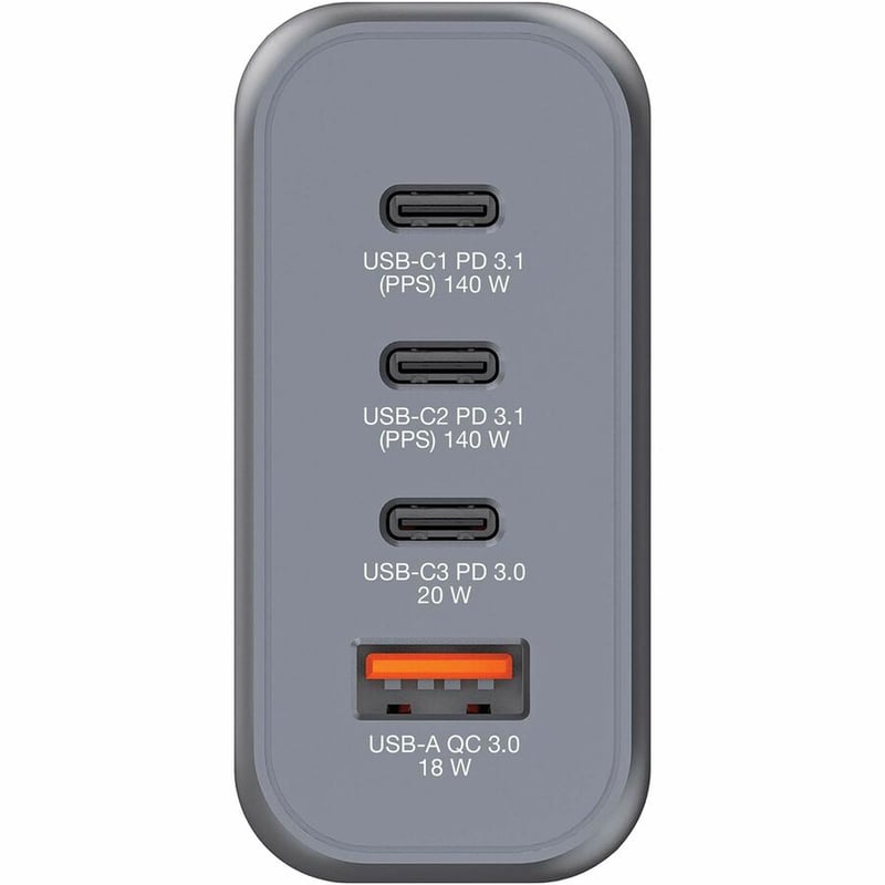 Verbatim 140W 4-Port GaN Wall Charger - Thumbnail 4