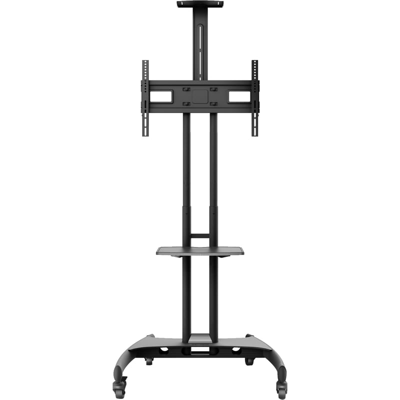 Kanto MTM65PL Mobile TV Mount with Adjustable Shelf for 37-inch to 65-inch TVs - Thumbnail 1