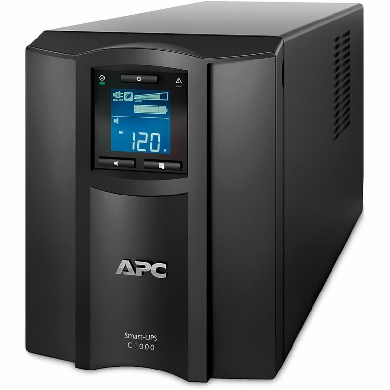 APC by Schneider Electric Smart-UPS C 1000VA LCD 120V with SmartConnect - Thumbnail 1