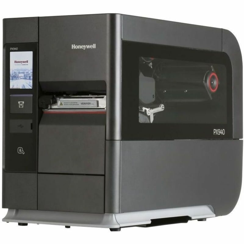 Honeywell PX940V Industrial, Healthcare, Manufacturing, Warehouse, Automotive Direct Thermal Printer - Monochrome - Label Print - Fast Ethernet - USB - USB Host - Serial - Near Field Communication (NFC) - Thumbnail 3
