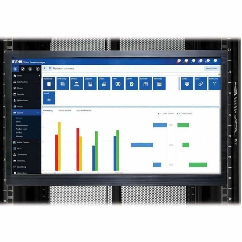 Tripp Lite by Eaton SmartRack Monitor Rack-Mount Bracket 4U for LCD Monitor up to 17-19 in. - Thumbnail 4
