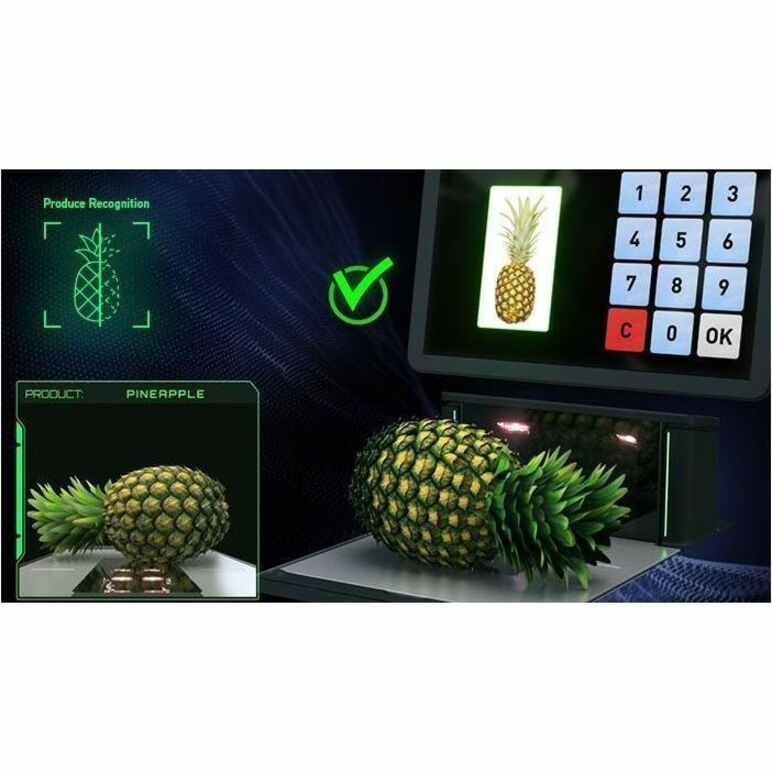 DATALOGIC MAGELLAN 9600I SCANNER/SCALE LONG PLATTER/FIXED - Thumbnail 3
