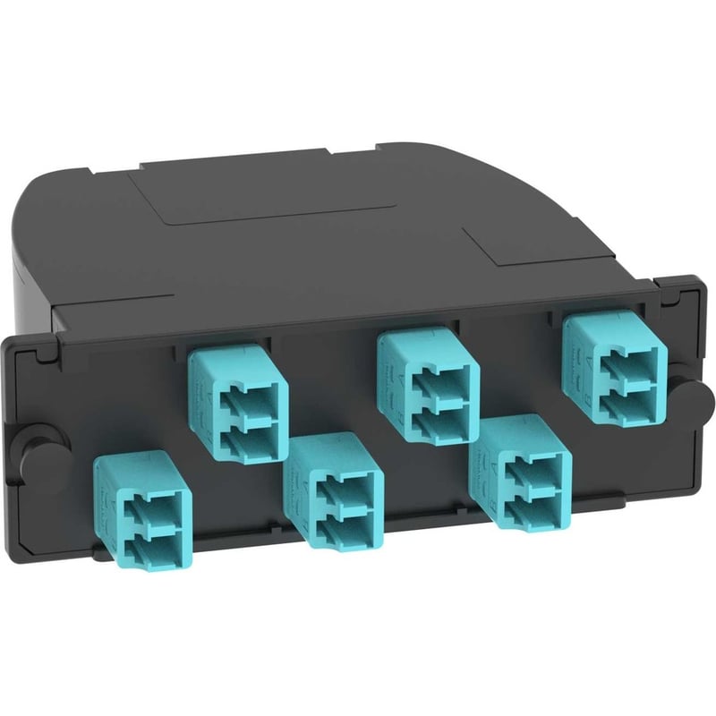 Panduit OptiCom MPO-LC Fiber Cassette OM3, 12 Fiber, Universal - Thumbnail 4