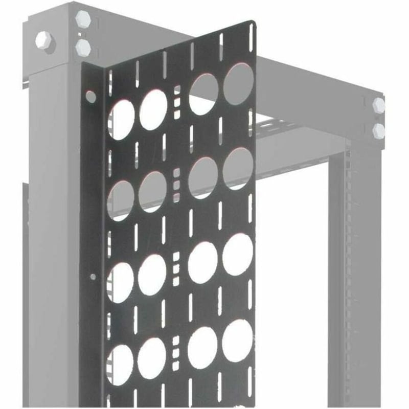 Rack Solutions 16U, 5 Inch Vertical Cable Management Bar - Thumbnail 3
