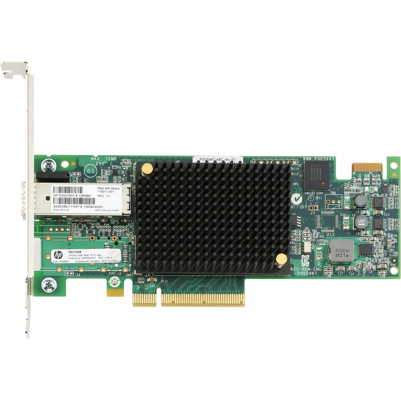 HPE StoreFabric SN1100E 16Gb Single Port Fibre Channel Host Bus Adapter - Thumbnail 2