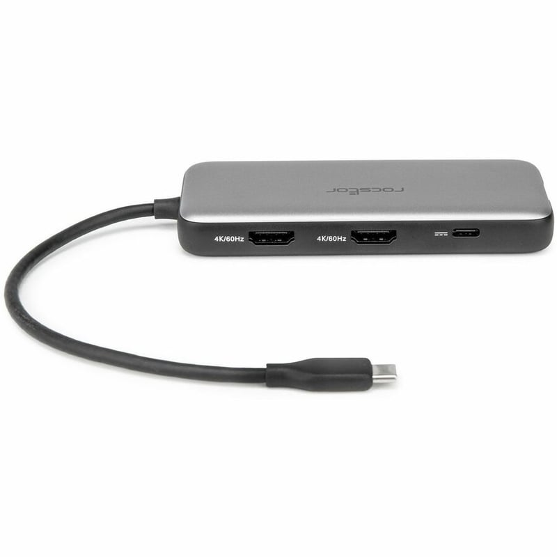 PORTABLE DOCK USB-C 8-IN-1 DUAL MULTIPORT DOCK - Thumbnail 4
