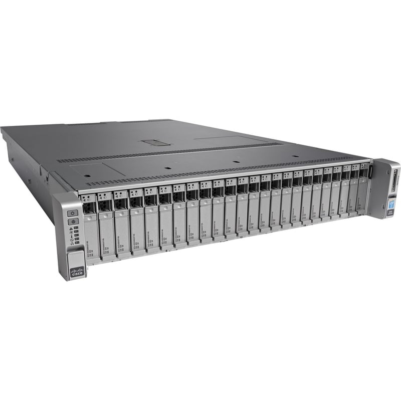 Cisco C240 M4 2U Small Form Factor Server - 2 Xeon E5-2640 v3 2.60 GHz - 128 GB RAM - Serial ATA/600 Controller - Thumbnail 5