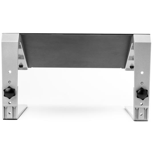 StarTech.com Adjustable Laptop Stand - Heavy Duty Steel & Aluminum - 3 Height Settings - Tilted - Ergonomic Laptop Riser for Desk (LTSTND) - Thumbnail 2