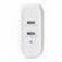 Cellairis Wall Charger - Dual USB-C + USB-C 40W White - Thumbnail 3