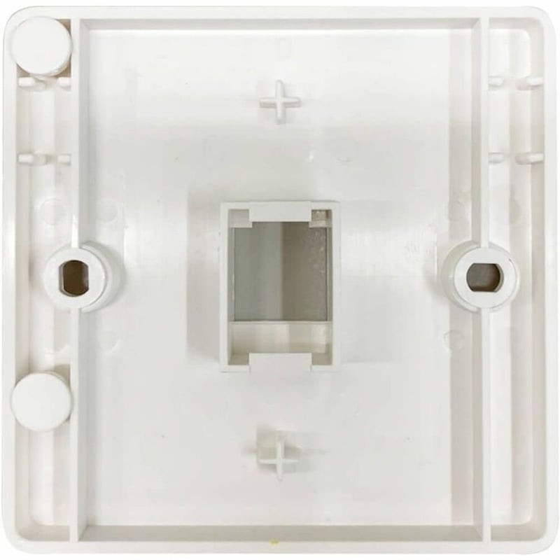 Eaton Tripp Lite Series 1-Port French-Style Wall Plate, White, TAA - Thumbnail 2