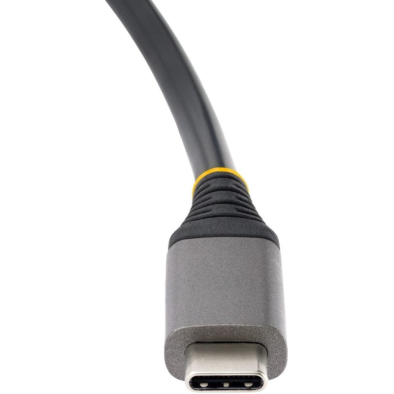 4-Port USB-C Hub, USB-A | USB-C Ports, USB 3.2 Gen 2, 10Gbps, Bus Powered, 12.6in (32cm) Cable, Portable USB-C to USB-A Expansion Hub - Thumbnail 2