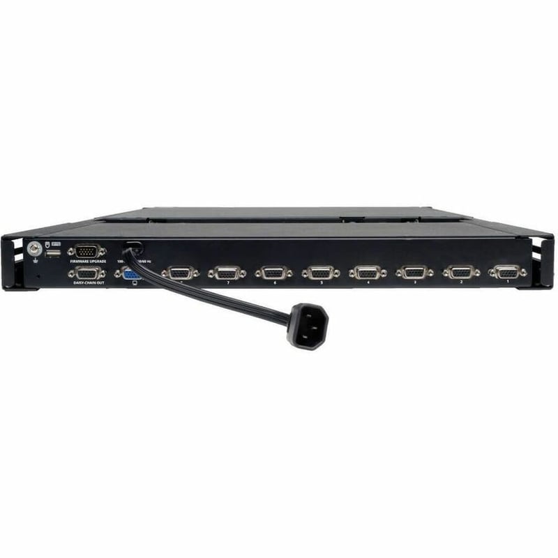 Tripp Lite by Eaton NetController 8-Port 1U Rack-Mount Console KVM Switch with 19-in. LCD - Thumbnail 2