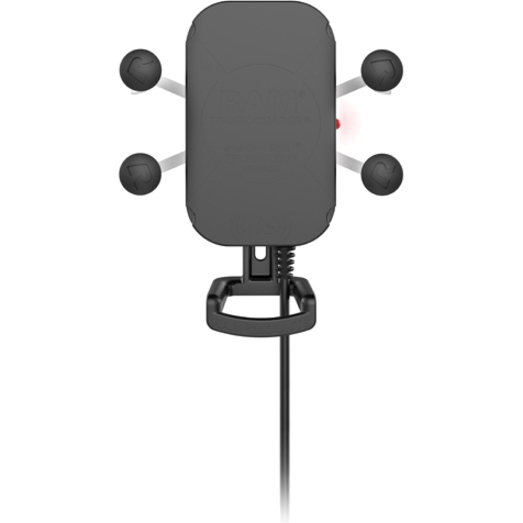 RAM Mounts Tough-Charge with X-Grip Tech Waterproof Wireless Charging Holder - Thumbnail 2