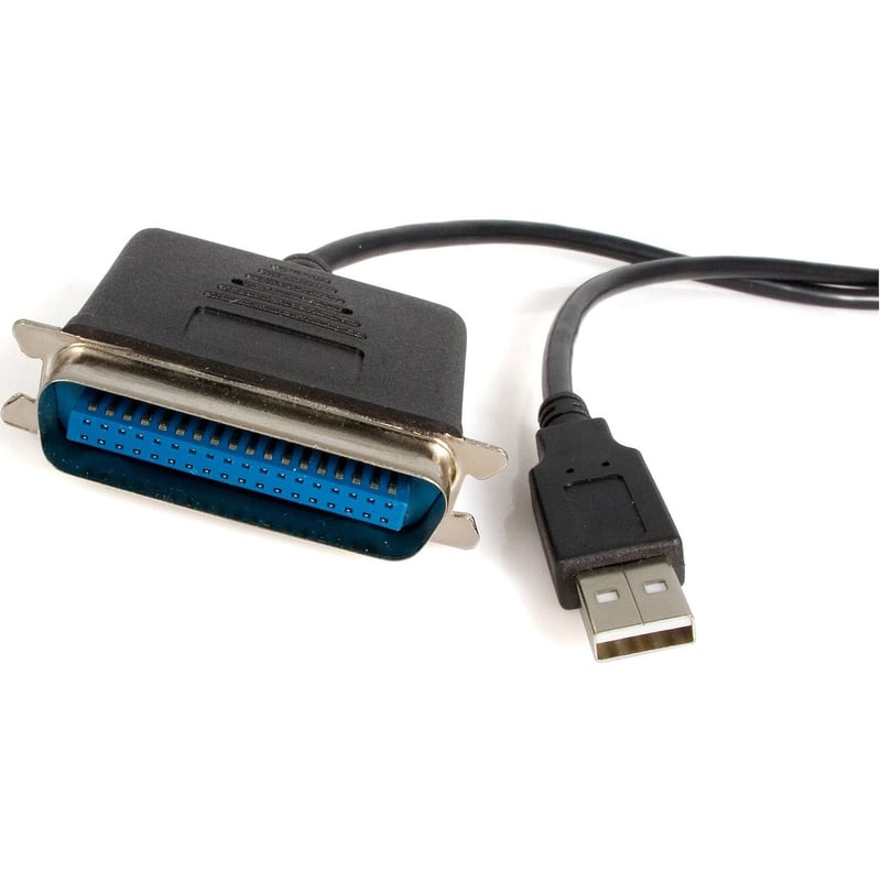 StarTech.com Parallel printer adapter - USB - parallel - 6 ft - Thumbnail 1
