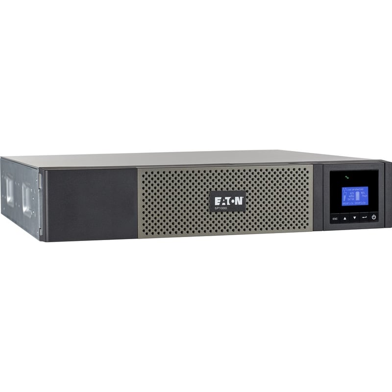 Eaton 5P UPS 1000VA 770W 120V Line-Interactive UPS, 5-15P, 10x 5-15R Outlets, 16-Inch Depth, True Sine Wave, Cybersecure Network Card Option, 2U - Thumbnail 4