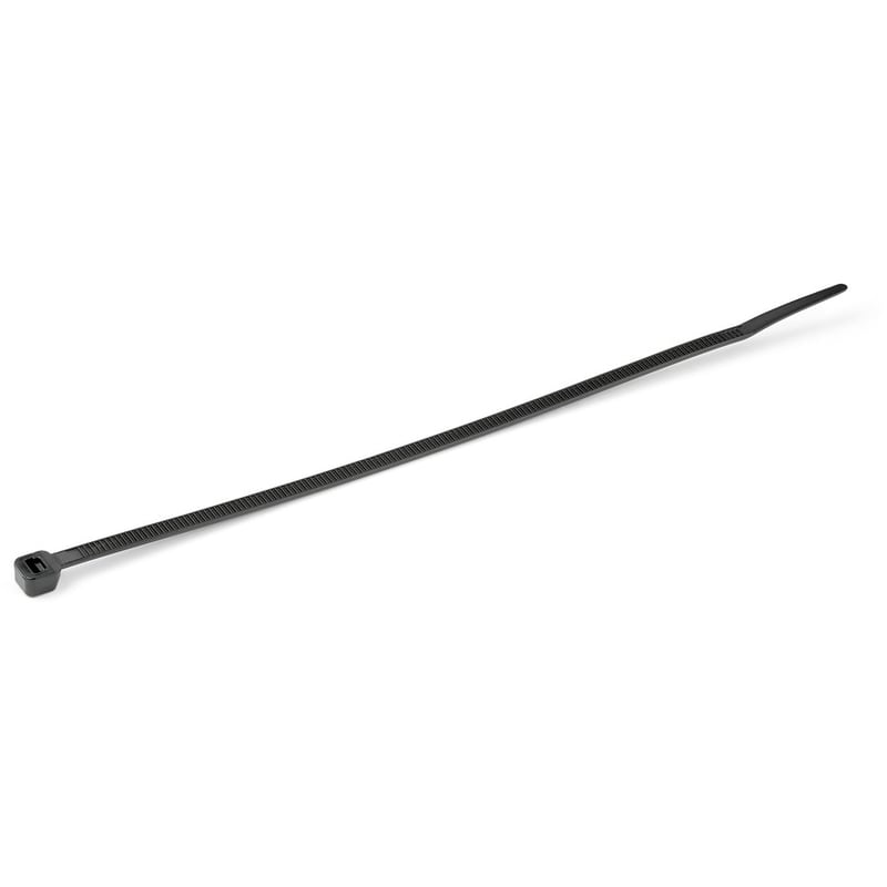 StarTech.com 10"(25cm) Cable Ties, 2-5/8"(68mm) Dia, 50lb(22kg) Tensile Strength, Nylon Self Locking Ties, UL Listed, 1000 Pack, Black - Thumbnail 2