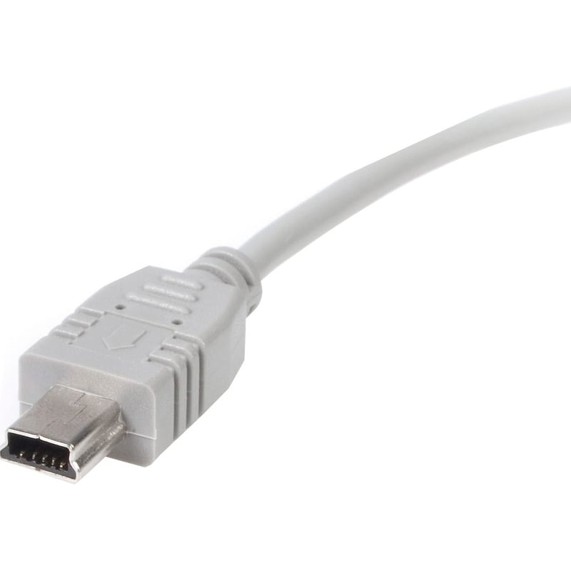 StarTech.com Mini USB 2.0 cable - 4 pin USB Type A (M) - 5 pin mini-USB Type B (M) - ( USB / Hi-Speed USB ) - 3 ft - Thumbnail 3