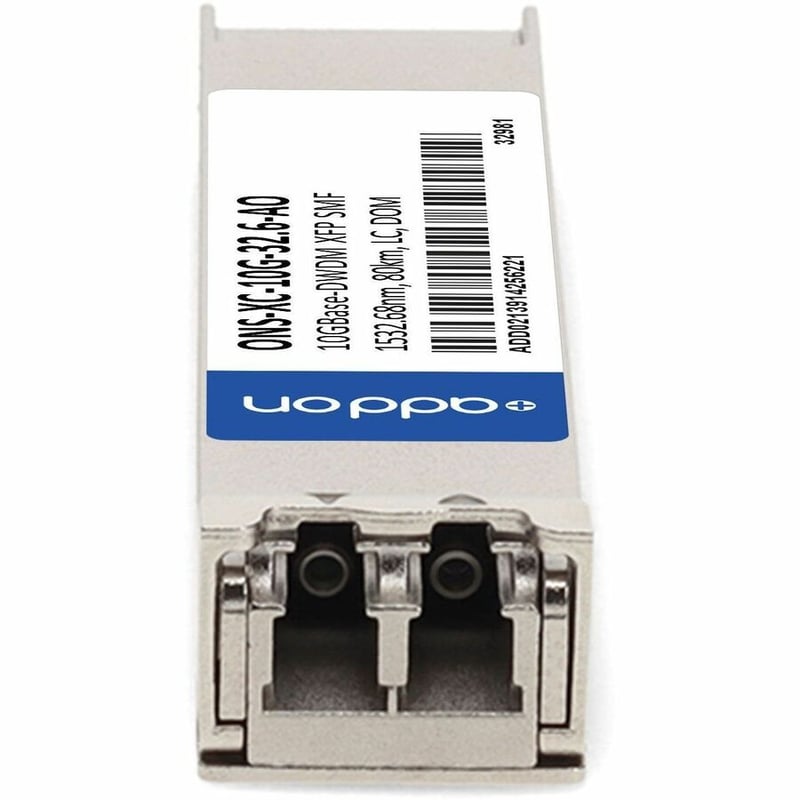 AddOn Cisco&reg; ONS-XC-10G-32.6 Compatible TAA 10GBase-DWDM XFP Transceiver 100GHz (SMF, 1532.68nm, 80km, LC, DOM)