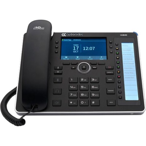 445HD IP-PHONE POE GBE BLACK - Thumbnail 1
