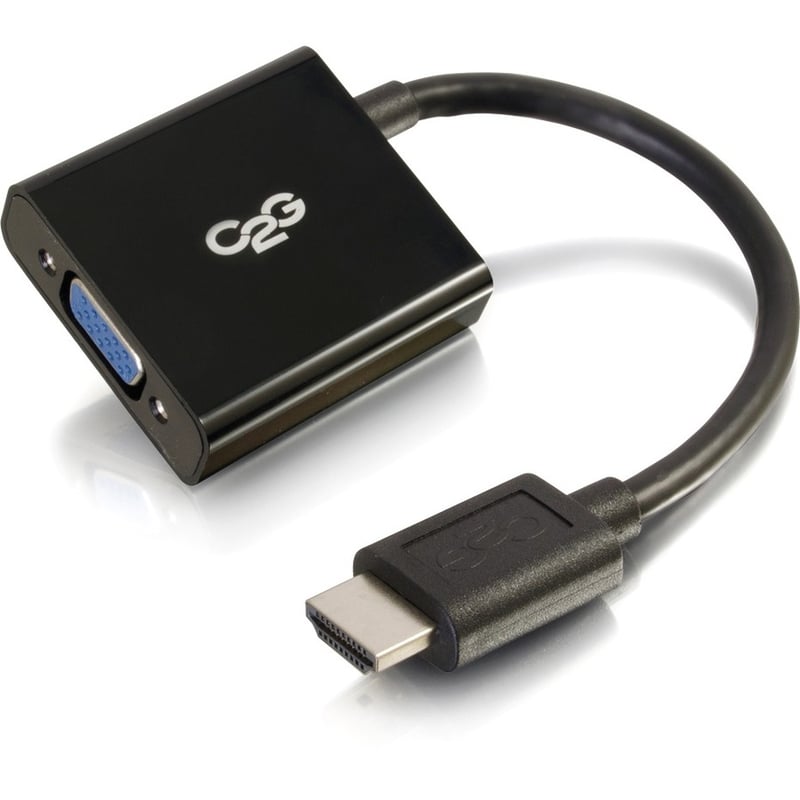 C2G HDMI to VGA Adapter - HDMI to VGA Converter - 1080p - M/F - Thumbnail 1