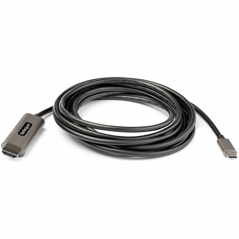 StarTech.com 10ft (3m) USB C to HDMI Cable 4K 60Hz with HDR10, Ultra HD USB Type-C to HDMI 2.0b Video Adapter Cable, DP 1.4 Alt Mode HBR3 - Thumbnail 4