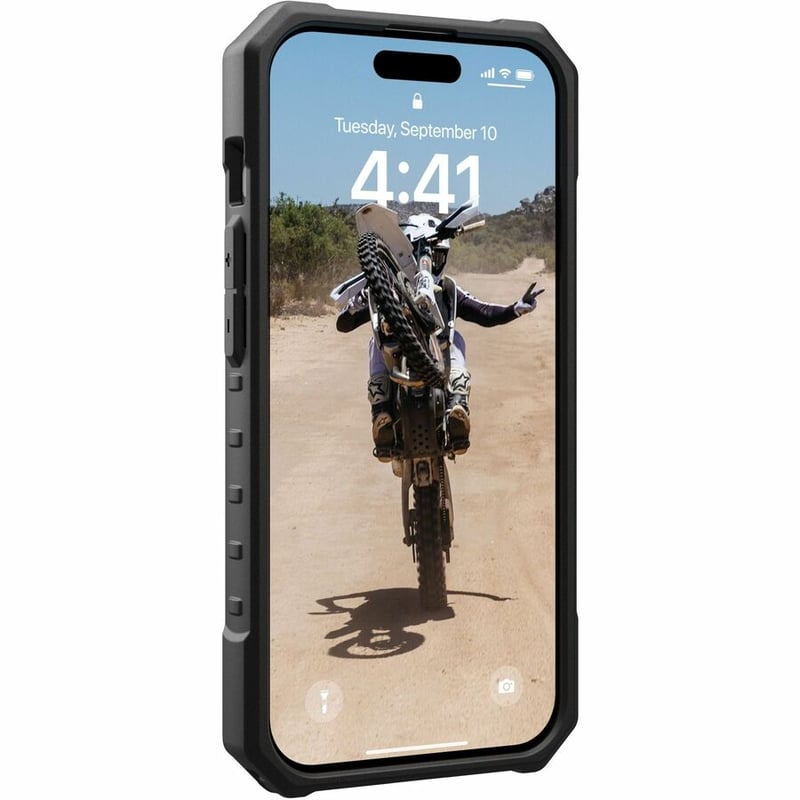 Urban Armor Gear Pathfinder SE iPhone 15 Pro Case - Geo Camo - Thumbnail 4