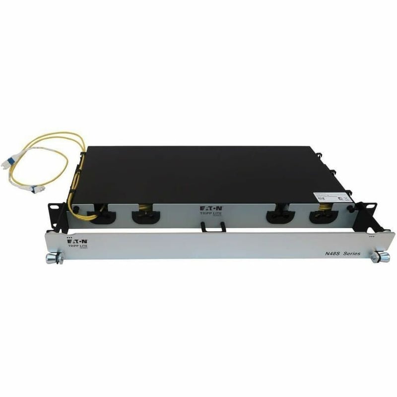 Eaton Tripp Lite Series Preloaded Fiber Panel, 1U - 8x LC/LC Duplex Cables (M/M), OS2 Singlemode, 10 m (32.8 ft.) - Thumbnail 5
