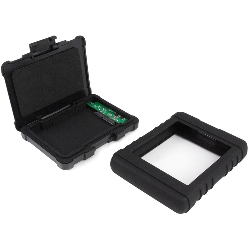StarTech.com 2.5" USB 3.0 Hard Drive Enclosure " Rugged " Supports UASP " Tool-Less " IP54 " SSD USB External HDD Enclsoure - Thumbnail 4