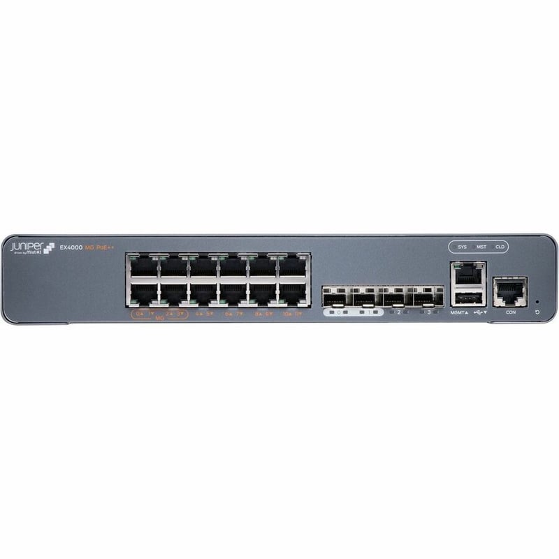 EX4000 12P MULTI-GIG WITH 4X 100M/1G/2.5GBASET 8X 10/100/1000BAS - Thumbnail 5