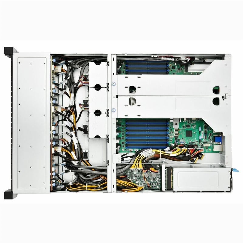 Mitac Transport SX TS70A-B8056 Barebone System - 2U Rack-mountable - Socket SP5 LGA-6096 - 1 x Processor Support - 1 - Thumbnail 4