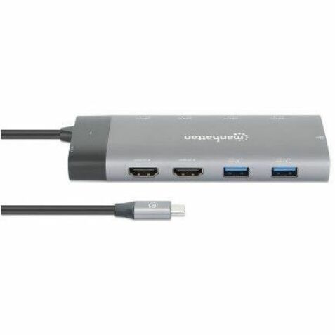 USB-C PD 10-IN-1 DUAL MONITOR 8K DOCKING STATION / MULTIPORT HUB - Thumbnail 4