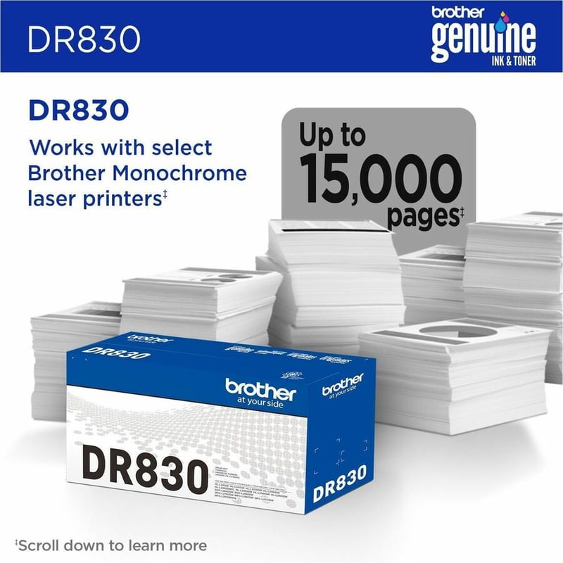 Brother Genuine DR830 Drum Unit - Thumbnail 2