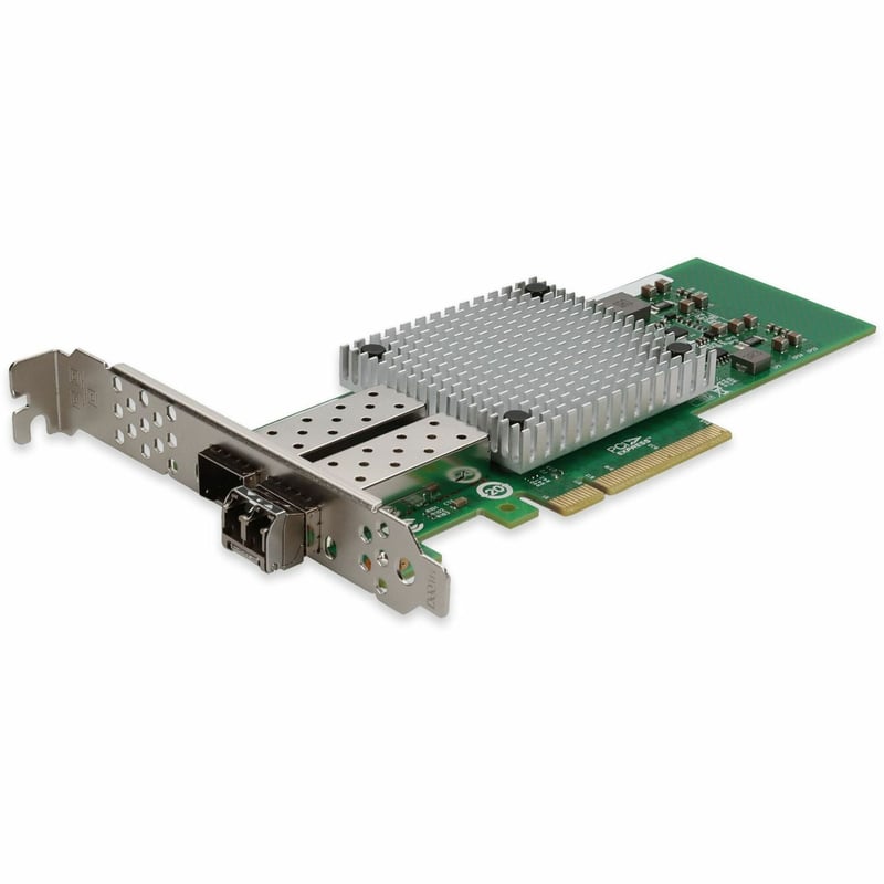 AddOn QLogic QLE3242-SR-CK Comparable 10Gbs Dual SFP+ Port 300m Network Interface Card with 2 10GBase-SR SFP+ Transceivers - Thumbnail 1
