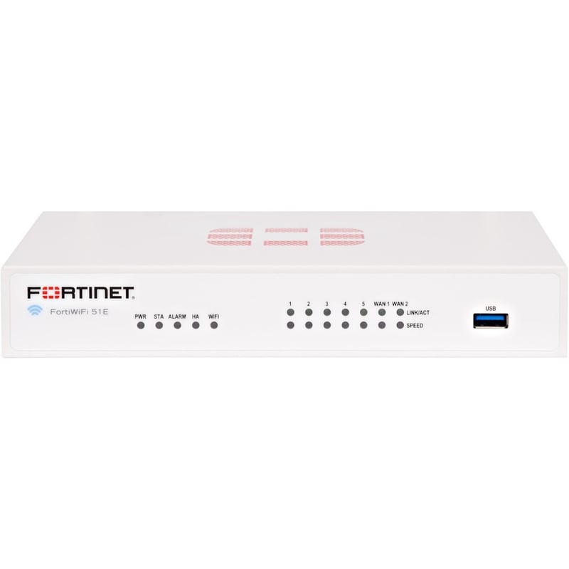 Fortinet FortiWifi FWF-51E Network Security/Firewall Appliance