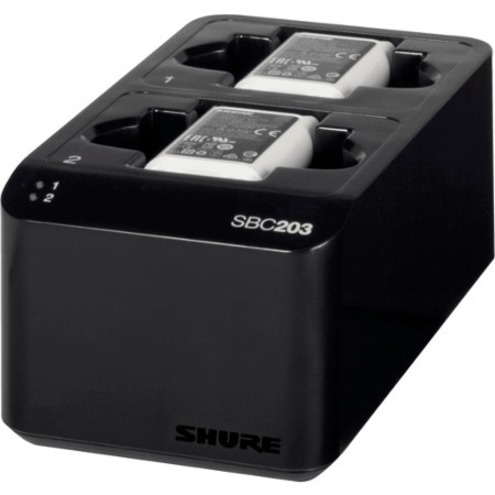 Shure SBC203 Dual Docking Recharging Station for SB903 Lithium-Ion Battery - Thumbnail 5