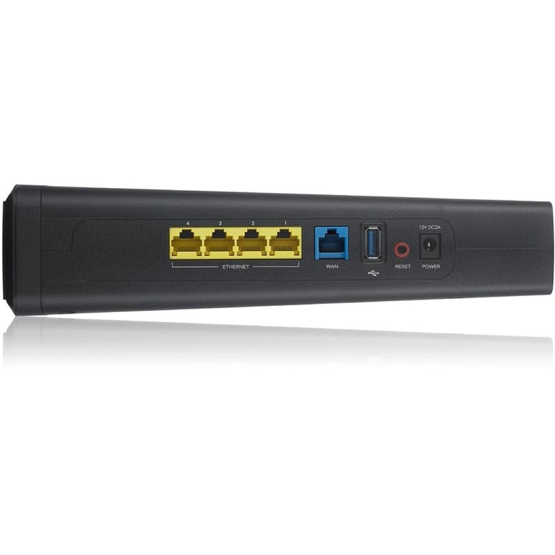 ZYXEL EMG6726-B10A Wi-Fi 5 IEEE 802.11ac Ethernet Wireless Router - Thumbnail 4