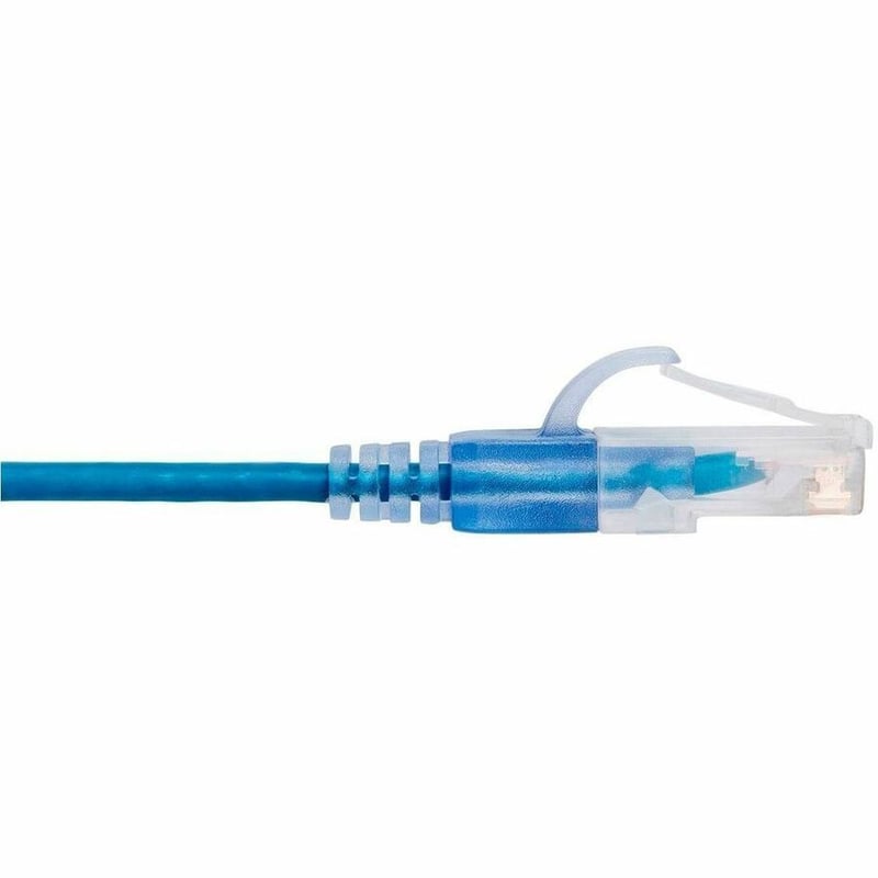 MONOPRICE SLIMRUN CAT6A ETHERNET PATCH CABLE - SNAGLESS RJ45_ UTP_ PURE BARE COP - Thumbnail 4