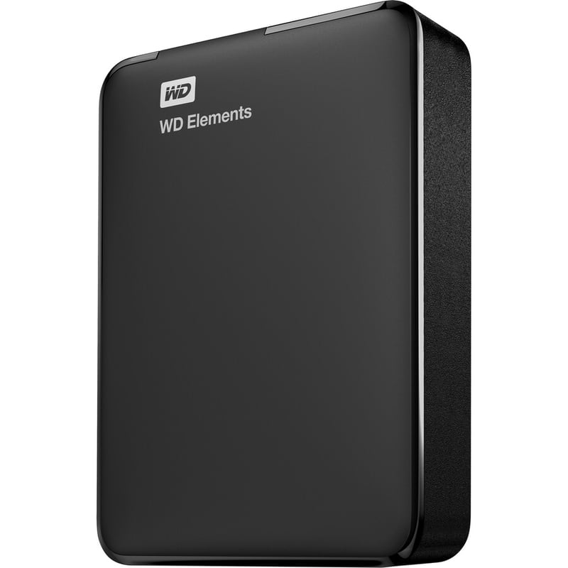 WD Elements SE WDBU6Y0040BBK-WESN 4 TB Portable Hard Drive - External - Black - Thumbnail 3
