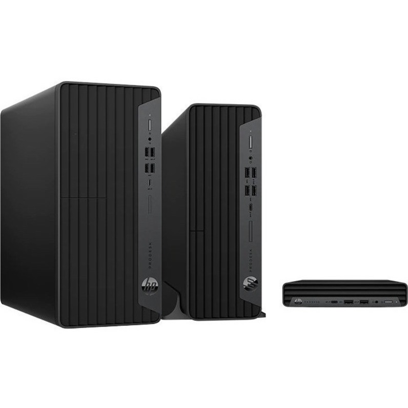 HP Business Desktop ProDesk 600 G6 Desktop Computer - Intel Core i5 10th Gen i5-10600T Hexa-core (6 Core) 2.40 GHz - 16 GB RAM DDR4 SDRAM - 256 GB M.2 PCI Express NVMe SSD - Desktop Mini - Thumbnail 2