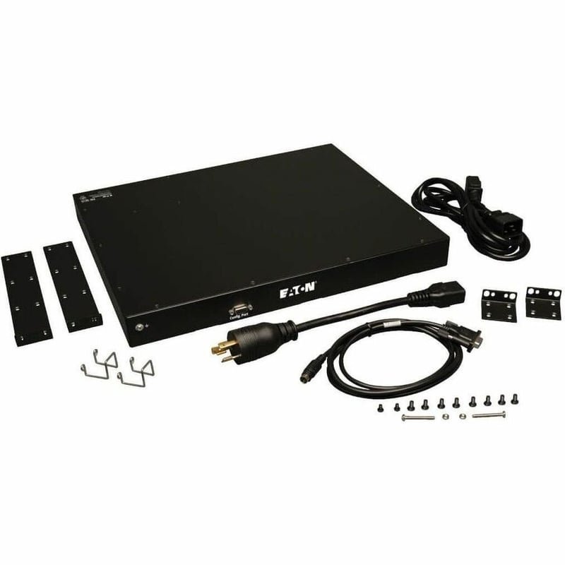 Tripp Lite by Eaton PDU 3.7kW Single-Phase 208/230V Monitored PDU - LX Platform 8 C13 Outlets C20 Input with L6-20P Adapter 2.4m Cord 1U Rack-Mount - Thumbnail 3