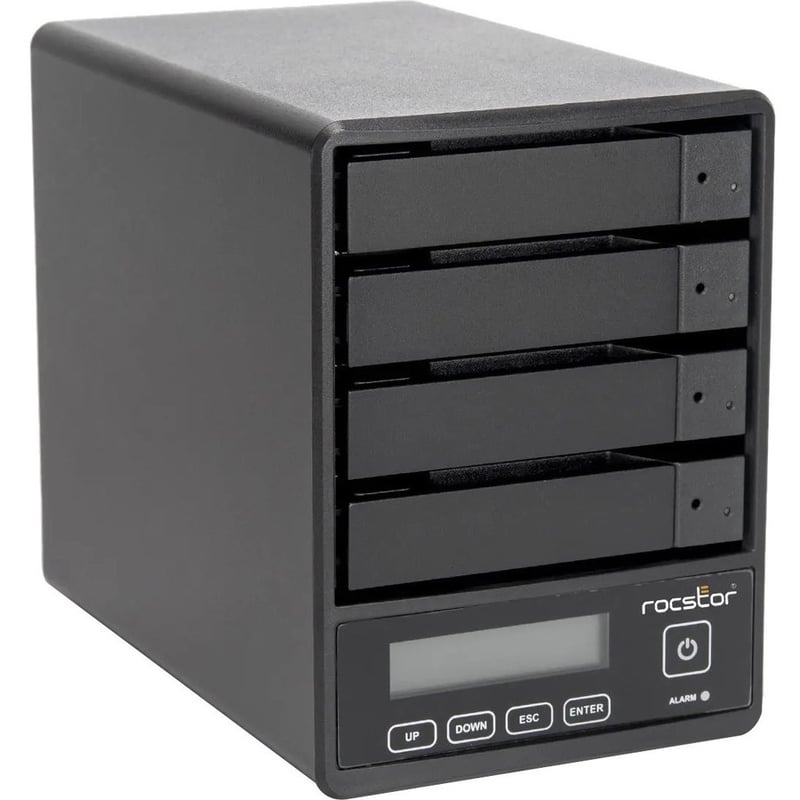 ROCPRO U35 RAID-80TB(4X20TB)72K USB 3.2 GEN 25 GBPS-RAID 05JBOD - Thumbnail 3