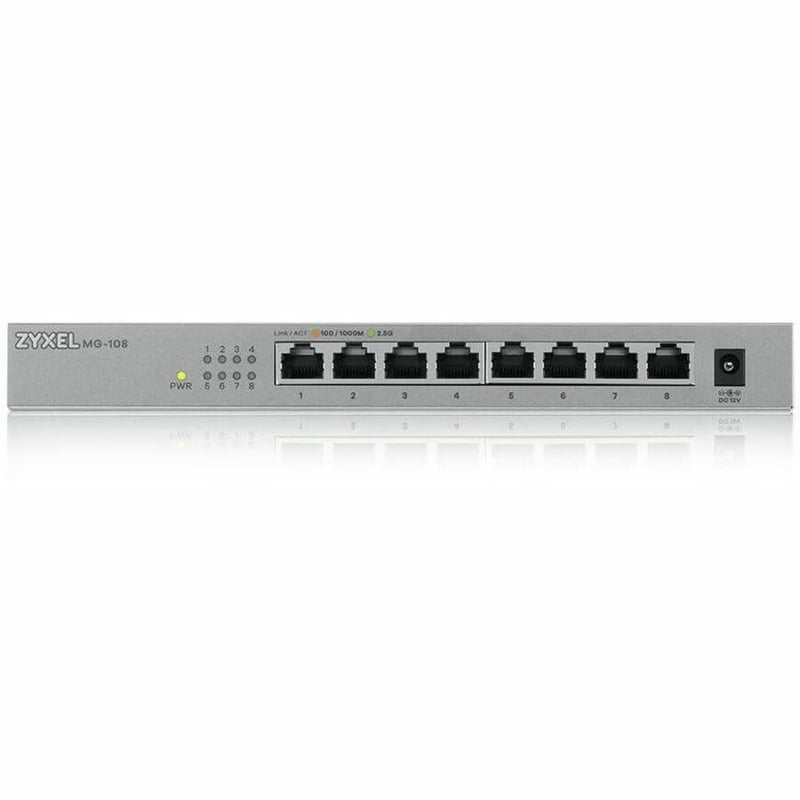 ZYXEL MG-108 Ethernet Switch - Thumbnail 1