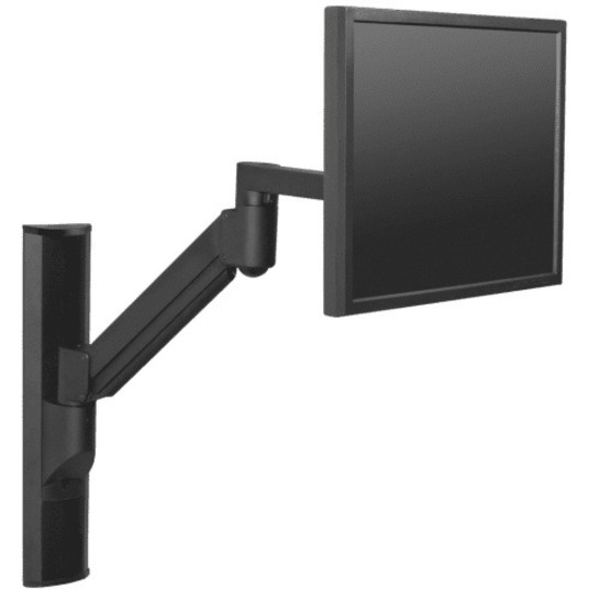 Innovative 8326 Wall Mount Track for CPU, Keyboard, Flat Panel Display - Black - Thumbnail 2