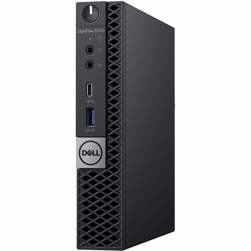 Joy Systems - Dell OptiPlex 5000 5070 Desktop Computer - Intel Core i5 8th Gen i5-8500T - 16 GB - 500 GB SSD - Micro PC - Refurbished - Thumbnail 4