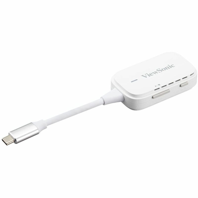 ViewSonic PJ-WPD-700 Wireless Screen Casting Kit w/ 1080p Support, USB-C, HDMI Inputs for Plug-and-Play Functionality - Thumbnail 1