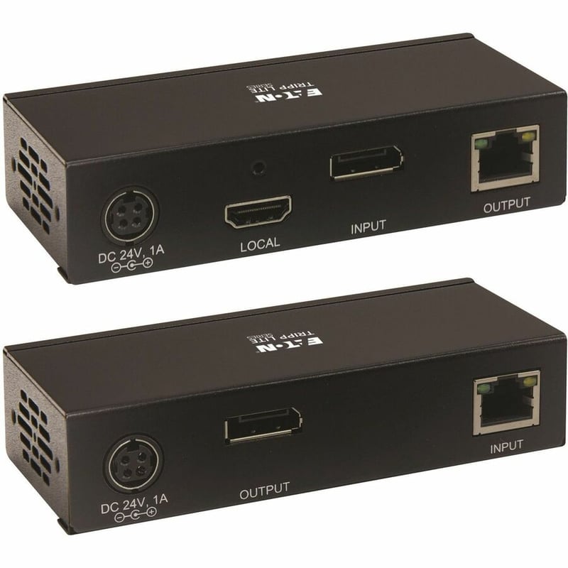 DISPLAYPORT CAT6 EXTENDER KIT TRAN/REC 4K60HZ 4:4:4 POC 230FT TAA - Thumbnail 3