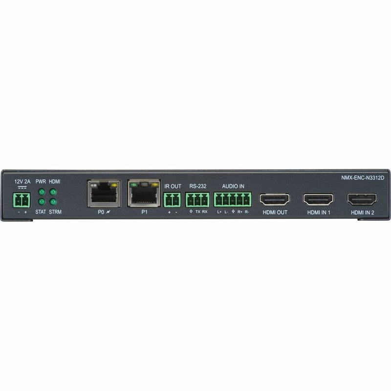 AMX 4K60 H.26x/Dante AV-H & H.26x Dual-Stream Encoder - Thumbnail 3